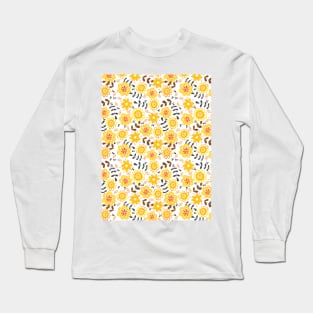 Falling for Yellow Long Sleeve T-Shirt
